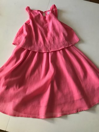 Vestido de Fiesta Rosa para Niña