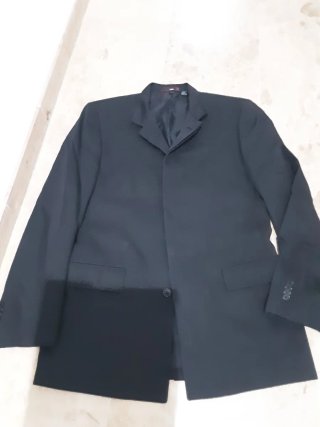 Chaqueta traje hombre Zara negra XL muy nueva forr
