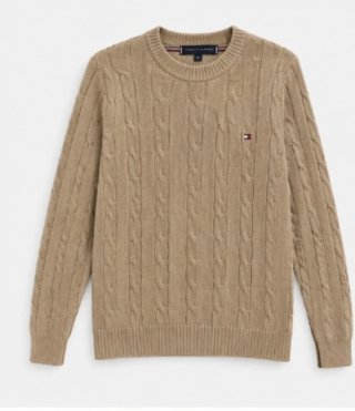 Maglione Tommy Hilfiger Beige Taglia M