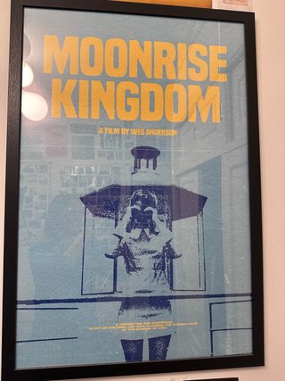4 Carteles Enmarcados Películas Wes Anderson
