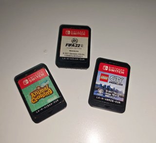 3x Giochi Nintendo Switch - Solo Scheda.