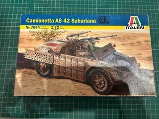 Maqueta Italeri Camionetta AS 42 Sahariana 1:72