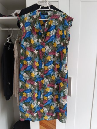 Vestido Skunkfunk Estampado Talla M