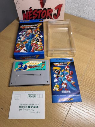 Rockman 7 Nintendo Super Famicom SFC SNES Jap