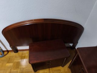Set de 2 Mesillas de Noche de Madera