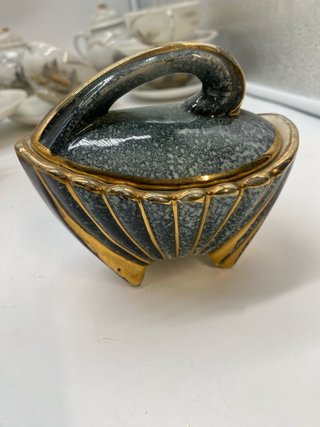 Bombonera o Azucarero Cerámica Vintage