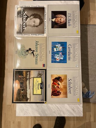Lote de 11 LPs de Música Clásica