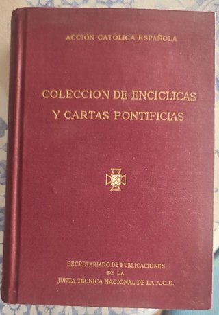 Colección Encíclicas y Cartas Pontificias (1941) -