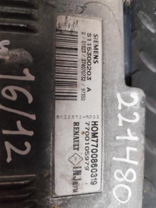 Renault 221480 centralita s115300203 megane 1.6 mt