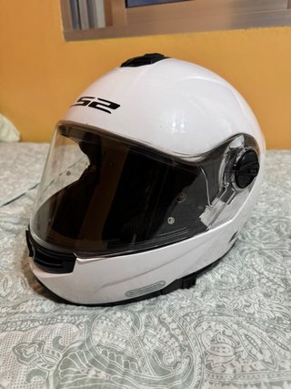 Casco Modular LS2 Strobe Blanco