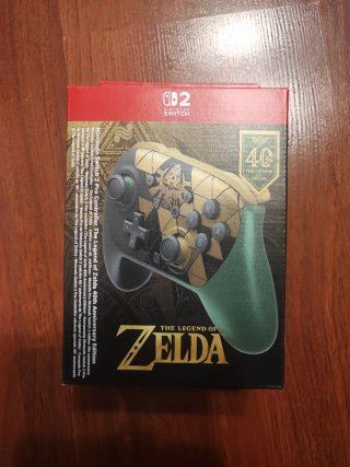 Mando Pro Controller Zelda 40th Anniversary