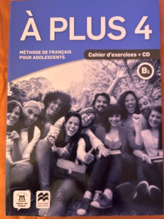 Libro de Francés À Plus 4 + CD