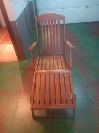 Sillón de Terraza en Madera de Teka.