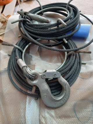 2 Cables Tractel T-7 (800kg)