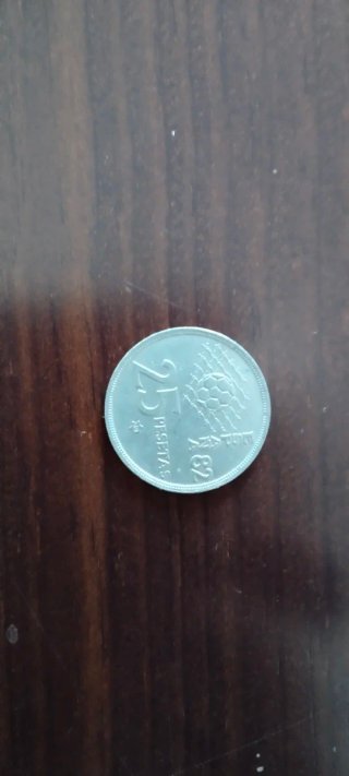 Moneda de el mundial de fútbol de 1982