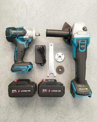Pistola de Impacto 320Nm y Amoladora