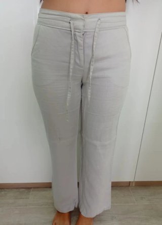 Pantalones mujer de lino