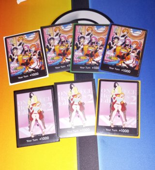 7x DON!! Cartas One Piece EB05