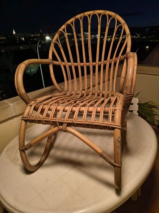 Sillón de Mimbre