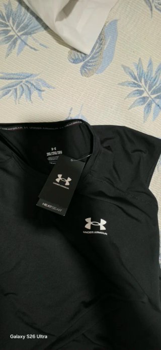 Camiseta sin mangas Under Armour Negra XXL
