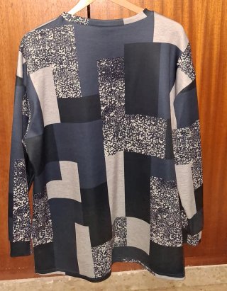 Camisa de vestir estampada