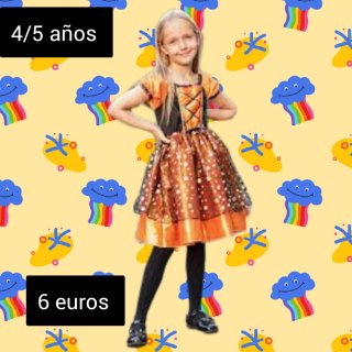 Disfraz Infantil Talla 4-5 Años