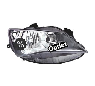 DW FARO DCH PARA SEAT IBIZA 12-17 FONDO OSCURO + CROMO R0169