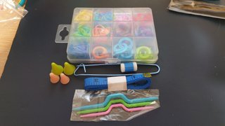 Kit de accesorios para punto y ganchillo