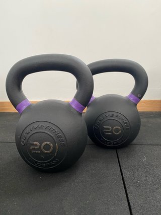 Set de 2 Kettlebells de 20kg