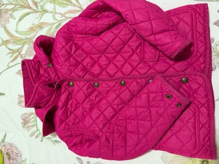 Chaqueta Acolchada Ralph Lauren Fucsia