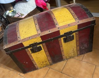 Baúl Vintage de Madera