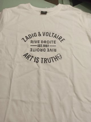Camiseta Zadig & Voltaire Blanca