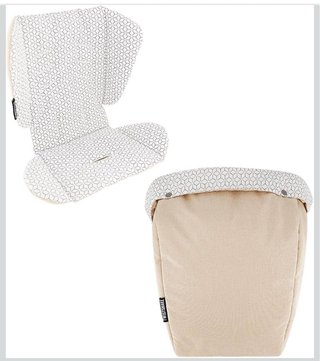 Silla de paseo Twistshake beige