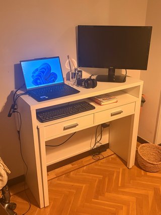 Escritorio Extensible Blanco