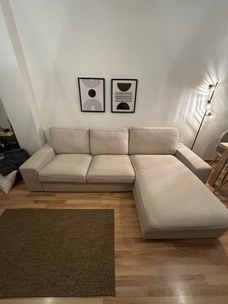 Sofá Kivik 3 plazas con chaiselongue