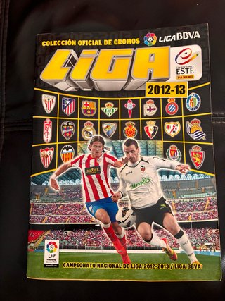Álbum Cromos  2012-13 Panini completo