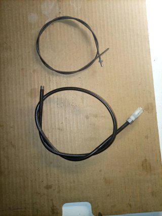 Cable y funda reenvío velocímetro Vespino