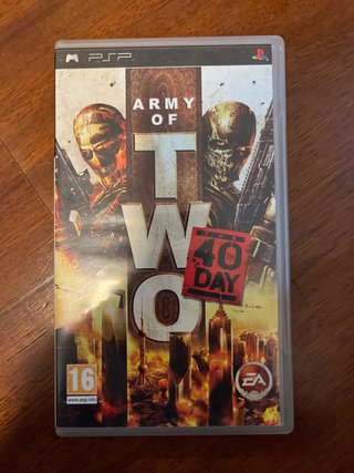 Juego PSP Army of Two: The 40th Day