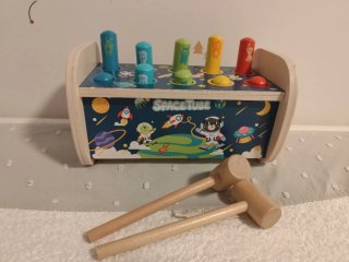 Juguete de Madera para Golpear