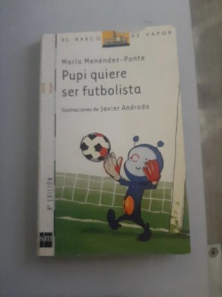 Pupi quiere ser futbolista