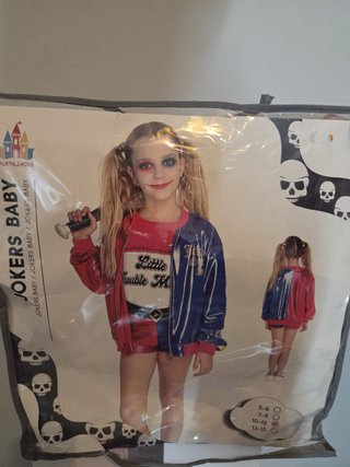 Disfraz Harley Quinn Talla 10-12 años