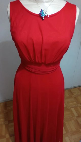 Vestido de fiesta rojo