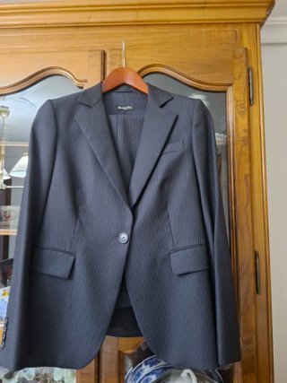 Traje de chaqueta Massimo Dutti a rayas
