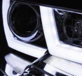 Faros Volkswagen T5 GP Tipo U LED Black
