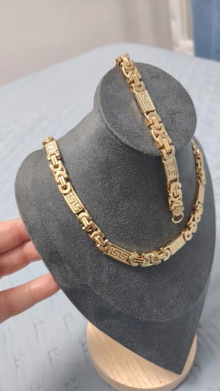 Conjunto Medusa: Collar y Pulsera