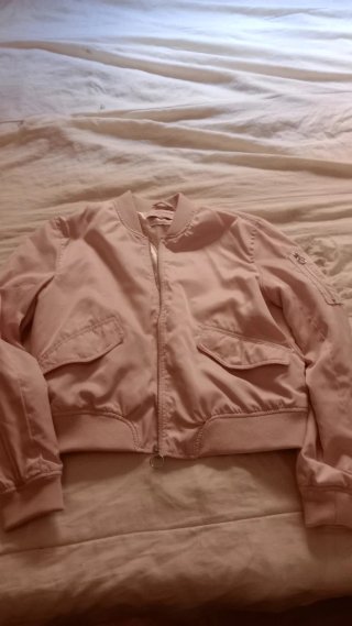 Chaqueta Bomber Rosa