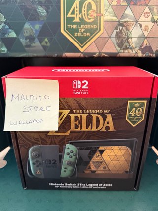 Nintendo Switch 2 Edición Zelda 40 Aniversario