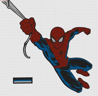 Decoración de Pared Spiderman Impresa en 3D