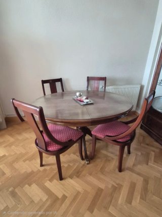 ¡Gran oportunidad! Conjunto comedor clásico