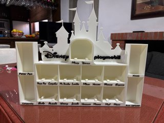 Expositor Castillo Disney para Figuras
